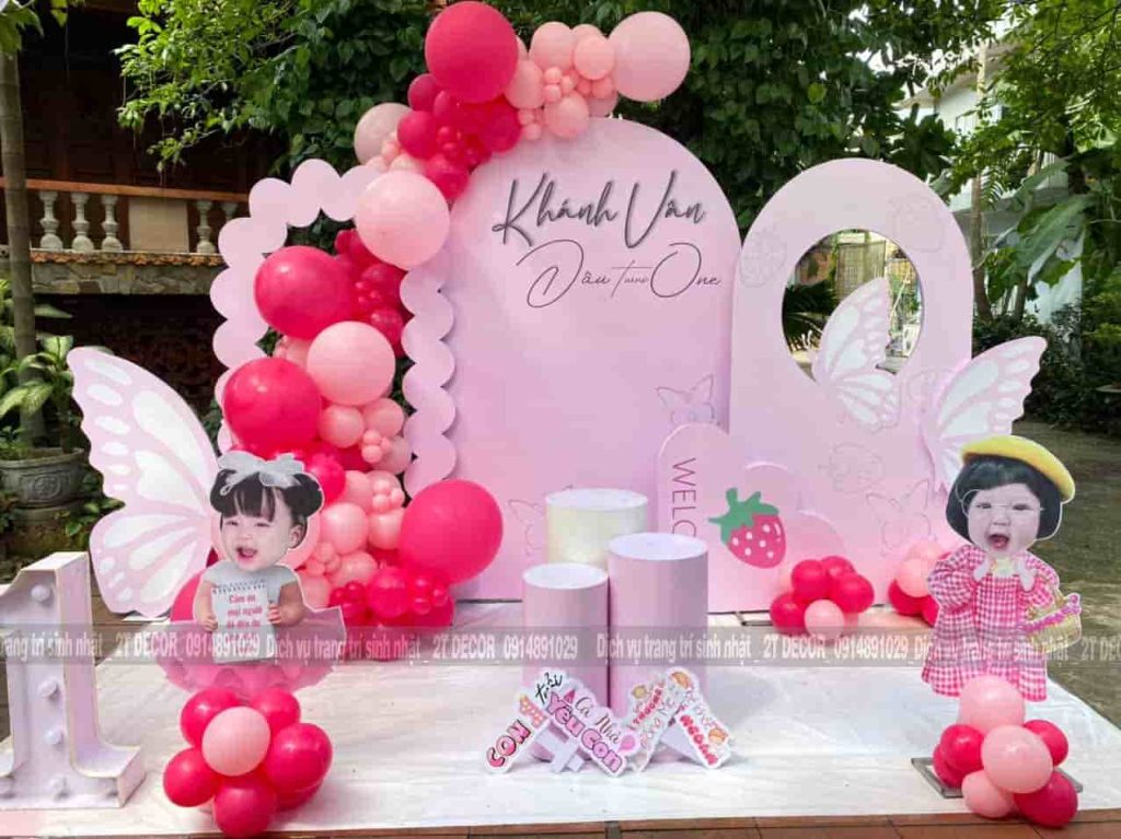 Trang Trí Sinh Nhật Bướm Cute 2T-235 trang-tri-sinh-nhat-buom-cute-2T-235